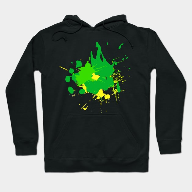 Droped colored blots Hoodie by RNko